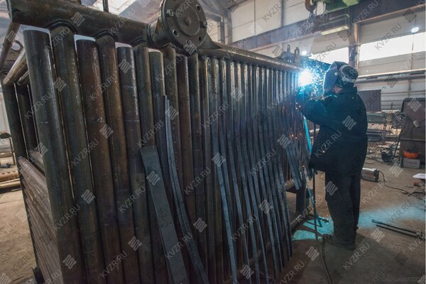 Изготовление водогрейного котла КВм 1.28 МВт