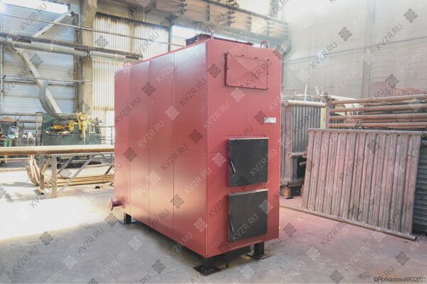 Котел 0.25 МВт на дровах с длинной топкой
