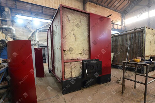 Твердотопливный промышленный котел 2200 кВт изготовление